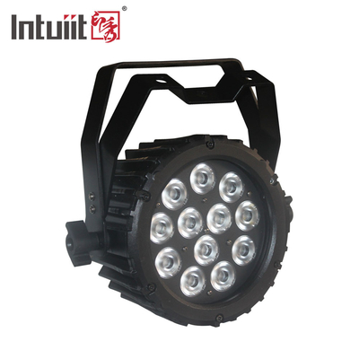12x3W 4 en 1 impermeable par luz RGBW LED exterior Uplight IP65
