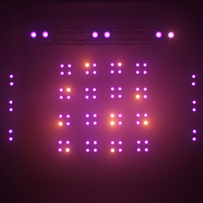4 Ojos Led Blinder Light 4x90W RGB 3 en 1 Matrix Blinder Party Dj Disco Luces de escenario
