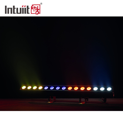 Luz de construcción de alta potencia 15x 10 W led dmx 512 RGBWA LED luz de lavadora de pared IP65 dmx control led barra de luz