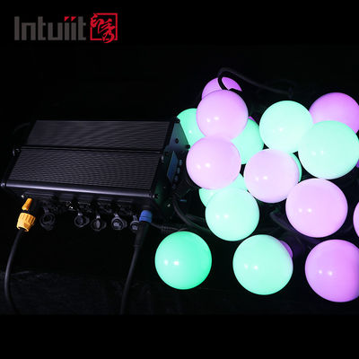 Regulador Operated 60 luces de la secuencia del globo del LED fijadas para la boda del árbol de navidad