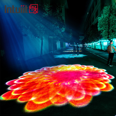 luz dinámica de Logo Outdoor Street Landscape Advertising del proyector de luz del gobo de la onda de agua de 400W LED