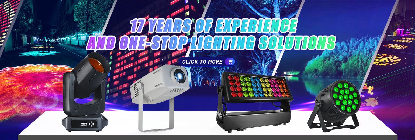 Luz de la etapa del LED
