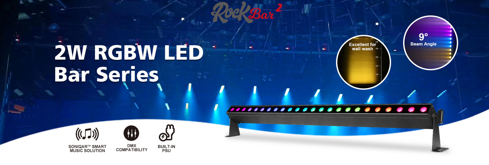 Luces externas de la lavadora de la pared