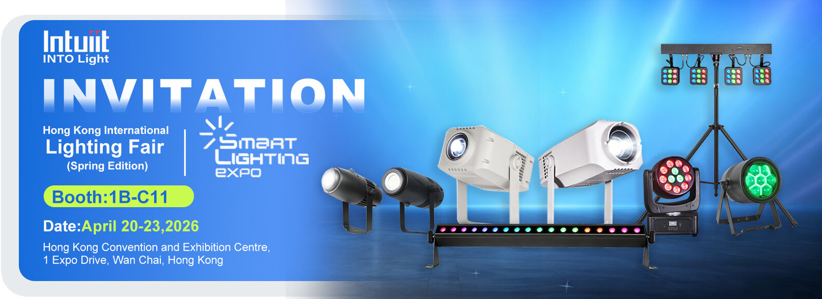 Luz de la etapa del LED