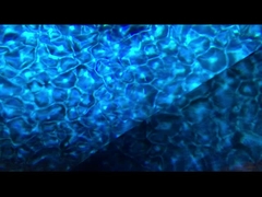 Iluminación de fiesta con efecto de onda de agua LED