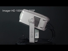 100W llevó los parques al aire libre publicitarios ligeros de Logo Projector High Definition For del gobo