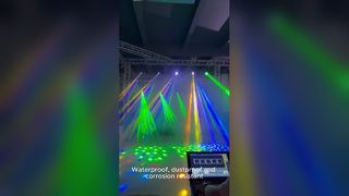 ¿Las actuaciones al aire libre temen a la lluvia? Para iluminación de escenarios exteriores, elija Dasen.