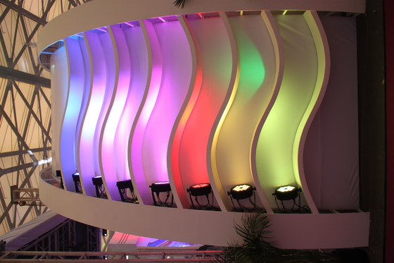 El lavado a todo color plano del RGB 12*3W de la luz del par de Rohs LED llevó la iluminación de la etapa del par para la boda del partido