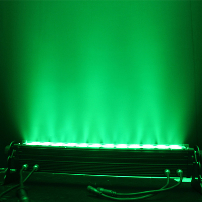24x9w Rgb 3 en 1 llevó la luz al aire libre impermeable del tubo del esquema de la fachada de la luz de inundación del lavado de la pared para el borde