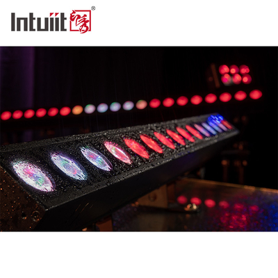 15x 10 W RGBWA UV LED Pixel Bar Luz de escenario IP65 a prueba de agua