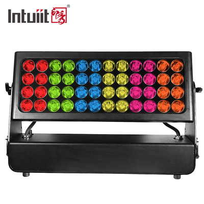 IP65 impermeable al aire libre RGBW LED Bar Wall Wash 1500W Inundación de la ciudad DJ Matrix Light Aluminio Iluminación de escenario Edificio