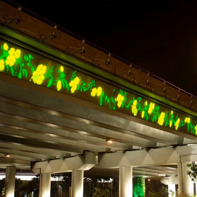 Alta potencia 200W Efecto de flujo de onda de agua Efecto de proyector LED Iluminación de escenario exterior