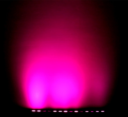 Luz de lavadora de paredes LED 14x10W RGBW de color luz exterior impermeable para tableros publicitarios, cartelería,iluminación comercial de edificios