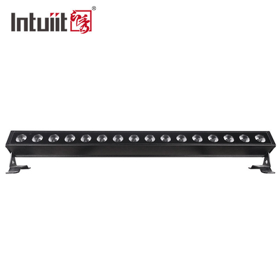Lámpara de lavado de pared IP65 a prueba de agua para exteriores 16x5W DMX512 Control RGBW Led Lámpara de lavado de pared