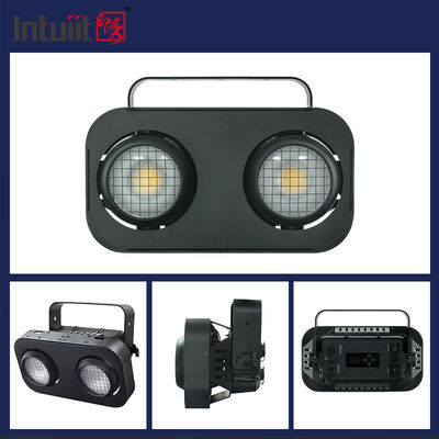 Luz de cegador LED de 2 ojos Ip65 Luz de público DMX512 Luz Par Cob Foco de 200w para teatro