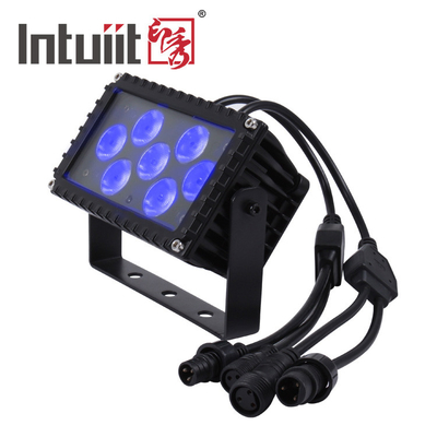 7x3W IP66 Luces de inundación LED al aire libre utilizan LED Ángulo arquitectónico de proyección de 25 grados exterior Luz de fachada
