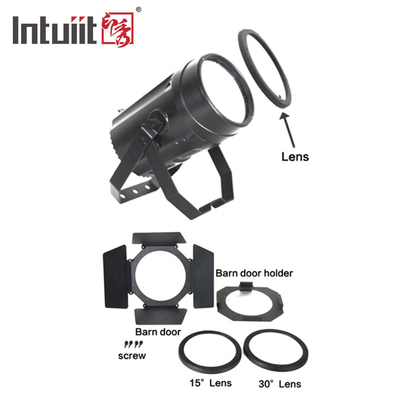 4in1 RGBW LED par luz Cob Stage Blinder Light 200w Dmx512 LED Cob luces de escenario