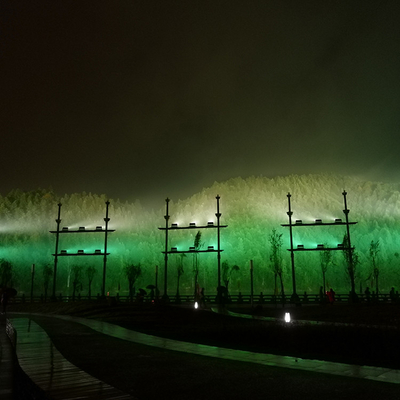 Iluminación de color de la ciudad a prueba de agua exterior 40x10W RGBW Lavadora de paredes Led Flood Stage Light