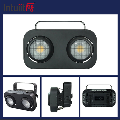 2 Ojos 2*90W Dmx512 Control de empalme Cob Audiencia efecto ciego Luz de escenario