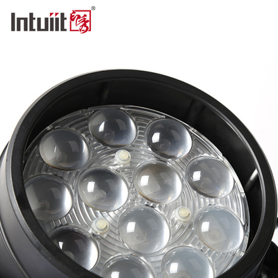 DJ de bodas 12x10W RGBW 4in1 Led Flat Par puede escenas de luces para la discoteca Navidad
