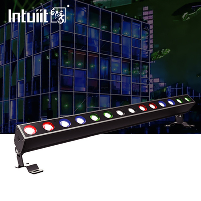 3000K RGBW 4 en 1 Luzes de escenario de DJ Bar Led Lavadora de luz para la fiesta de la iglesia de la boda