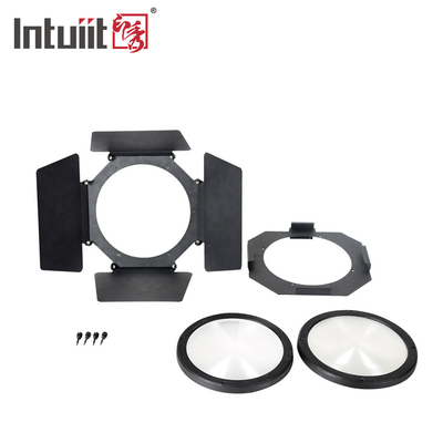 200W COB LED Par Light Frío Blanco 4 en 1 Strobe Luz de escenario Control DMX DJ Disco Equipo Iluminación de escenario