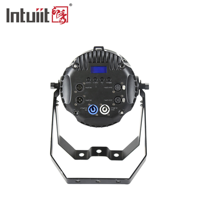 200W COB LED Par Light Frío Blanco 4 en 1 Strobe Luz de escenario Control DMX DJ Disco Equipo Iluminación de escenario