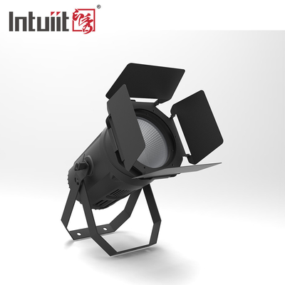 200W COB LED Par Light Frío Blanco 4 en 1 Strobe Luz de escenario Control DMX DJ Disco Equipo Iluminación de escenario