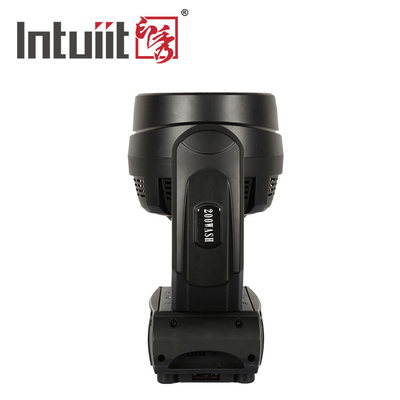 Luz de escenario de DJ Disco 200W Led Beam Moving Head Light con luces de escenario de control Dmx