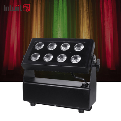 8*15W luz de color de la ciudad RGBW 4in1 ip65 impermeable de edificios altos luz de lavado de pared led luz de color de la ciudad