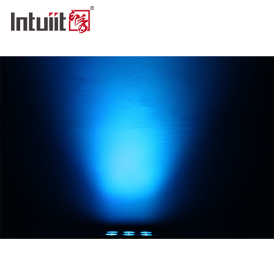 Nuevo diseño de iluminación exterior de paisaje arquitectónico LED Ángulo de haz estrecho IP65 6 * 5W RGBW DMX512 Proyectores LED