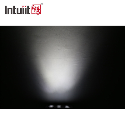 Nuevo diseño de iluminación exterior de paisaje arquitectónico LED Ángulo de haz estrecho IP65 6 * 5W RGBW DMX512 Proyectores LED