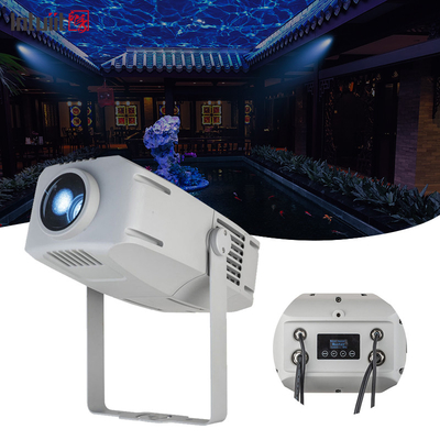 IP65 a prueba de agua 400w Gobo proyector de luz logotipo personalizado Gobo de rotación de luz para el pasillo escaleras edificios luz publicitaria