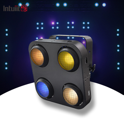 Iluminación de escenario fábrica Cob Par luces profesionales 4x90W Matriz de audiencia COB LED ciego luz facial
