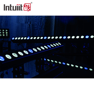 Venta caliente de aluminio de la vivienda exterior impermeable Iluminación de lavado de pared DMX512 RGBWA-UV 15 * 10W Led lavadora de pared