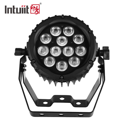 LED Par 12x3W RGBW Color completo 4IN1 RGBW 4IN1 Par de fiesta luz LED Par plano de lavadora de pared