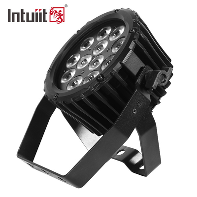 LED Par 12x3W RGBW Color completo 4IN1 RGBW 4IN1 Par de fiesta luz LED Par plano de lavadora de pared