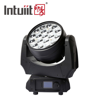 Luces de cabeza móvil LED Lavar Zoom 19X10W RGBW 4 en 1 LED Zoom Lavar cabeza móvil DJ luz de escenario de discoteca