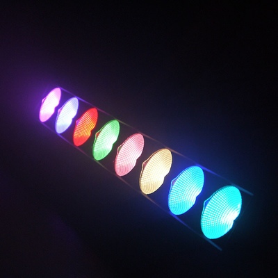 IP65 8*15W Luz de escenario Led Con DMX RDM led lavapantallas de pared dj bar luz rgb pixel led bar luz de escenario