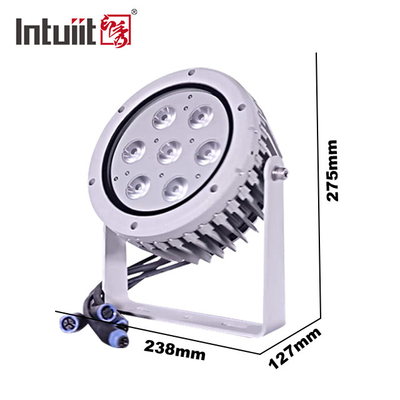Ip65 al aire libre Dmx 60w Rgbw llevó las luces del punto del paisaje para el jardín