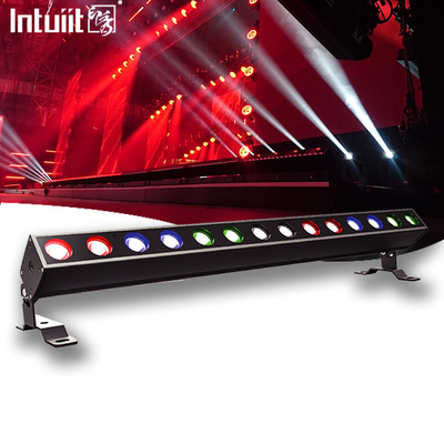 Escenario Led DMX Light Bar 14x10W RGBW 4IN1 LED Lámpara de lavado de pared Lámpara de lavado de pared Strobe Bar para fiesta de la iglesia Dj Stage