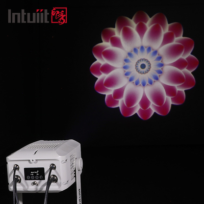 Inodoro 100W Logotipo personalizado de publicidad Gobo giratorio proyector luz de publicidad exterior luces