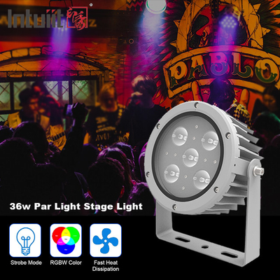 Proyectores al aire libre del paisaje de 36W DC 24V RGBW LED