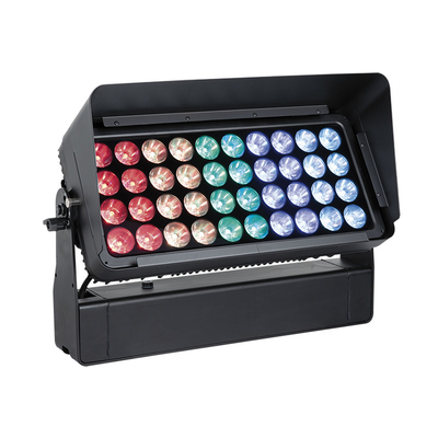 Inmune 40X10W LED Lavadora de paredes IP65 Luz de escenario LED Color de la ciudad para construcción