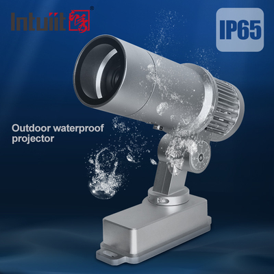 60W Proyector Gobo Logotipo personalizado Luz LED Imagen HD para exterior Ip65 Rotación de publicidad Luz de proyección para boda