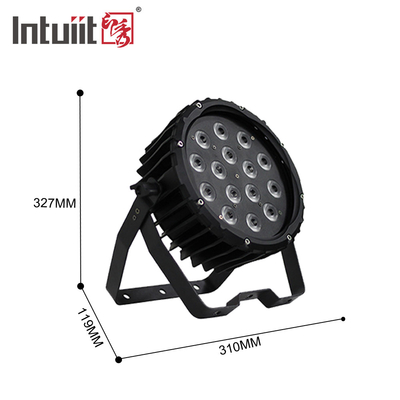 90w RGBW DMX512 4 en 1 LED Par Lights Efecto de iluminación de escenario para DJ Disco Bar Party