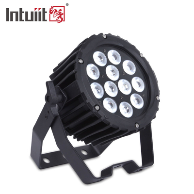 Mini luz de lavado DMX 12X3W rgbw iluminación de discoteca led par puede luces de escenario para fiesta de discoteca dj