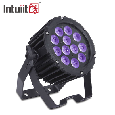 Mini luz de lavado DMX 12X3W rgbw iluminación de discoteca led par puede luces de escenario para fiesta de discoteca dj