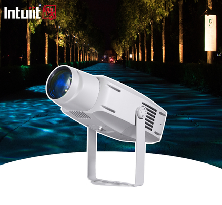 Proyector de cambio de color automático de 400w LED Lámpara de proyección al aire libre Gobo Logotipo personalizado Proyector de luz de bienvenida LED