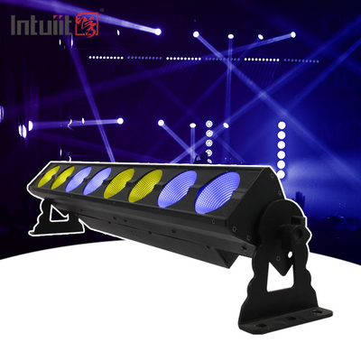 8x15W Indoor Led Strip Pixel Bar Wash 3in1 Rgb Led Wall Washer Lights para el concierto de escenario boda